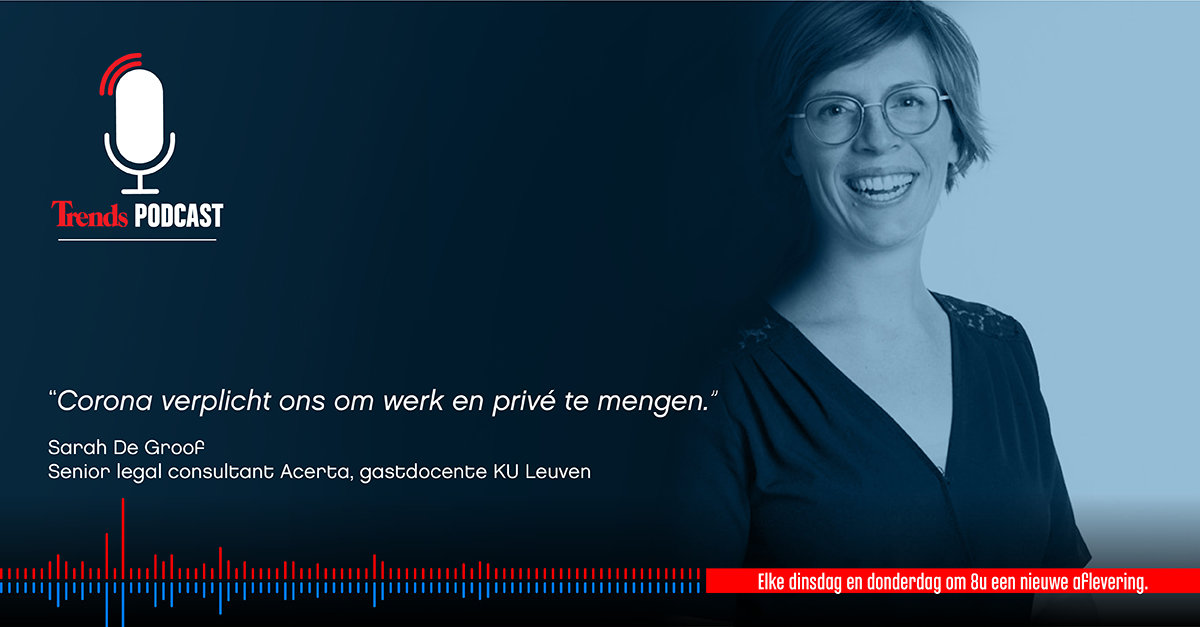 Podcast Sarah De Groof - Corona verplicht ons om werk en privé te mengen_acerta